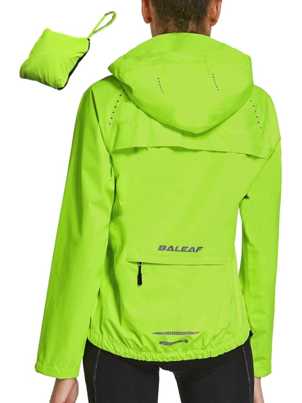 Packable Rain Jacket Women Waterproof Lightweight Jackets Hooded
